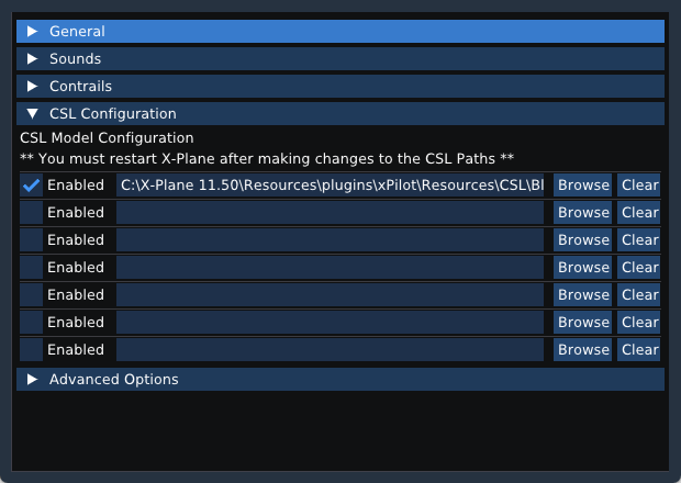 CSL Configuration